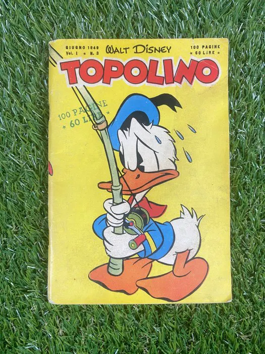 Topolino n. 3 - 1 Album - First edition - 1949 | Barnebys