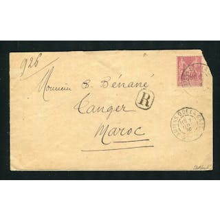 Frankrike 1900 - Rare lettre recommandée d'Amiens pour...