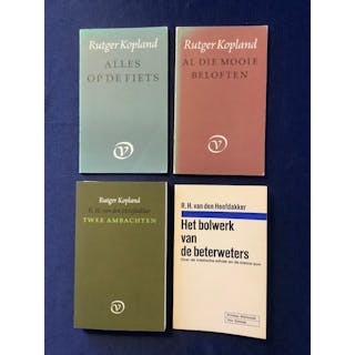 Rutger Kopland - Lot met 4 uitgaven, waarvan 2 gesigneerd - 1970