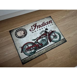 Indian Motorcycles - Sign - metal