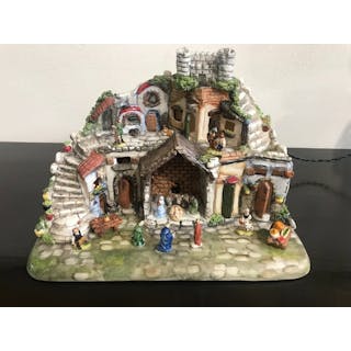 Capodimonte - Nativity scene Sbordone - Porcelain