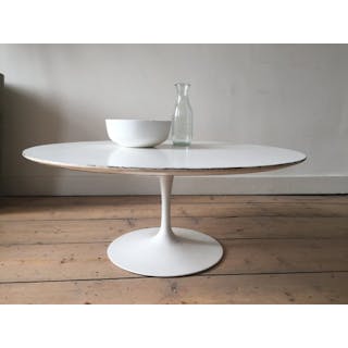 Knoll - Eero Saarinen - Soffbord - Tulip Table - Trä, Aluminium