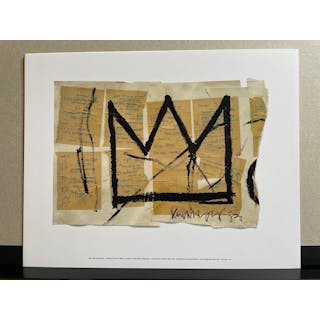 Jean-Michel Basquiat (1960-1988) - Untitled (crown) (1982)
