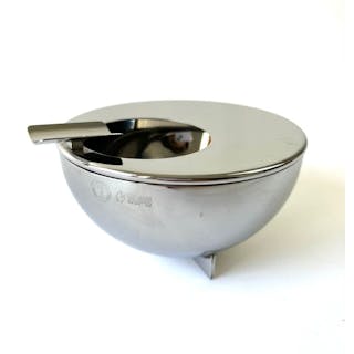 Alessi - Marianne Brandt - Ashtray - Mirror-polished stainless steel 18/10