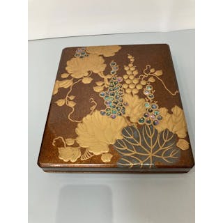 Suzuribako 硯箱 (skrivlåda) - Ogata Kôrin-stil - Guld