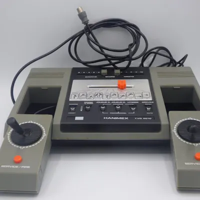 Ancienne Console à microprocesseur Hanimex HMG 7900 Ancienne Console à microprocesseur Hanimex HMG 7900