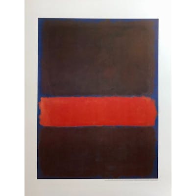 Mark Rothko - ©1998 Kate Rothko - Prizel & Christopher... | Barnebys