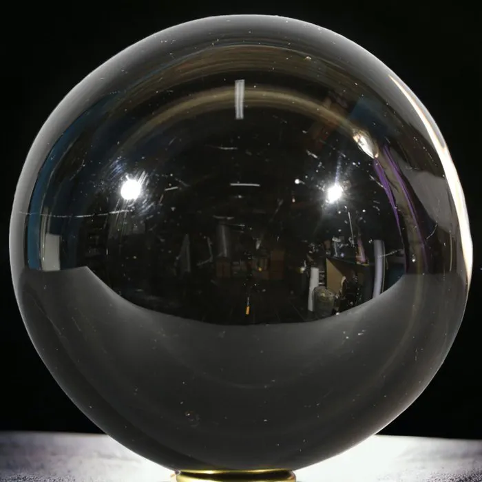 Large Sphere In Mexican Obsidian - Jalisco Mines... | Barnebys