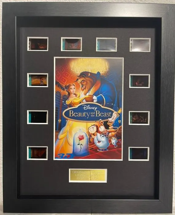 Beauty and the Beast (1991) - Walt Disney - Framed Film Cells display ...