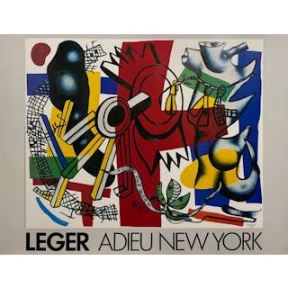 Fernand Leger - Adieu New York - 1980-talet