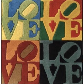 Robert Indiana (1928-2018) - ♥ LOVE 4 x "FOUR SEASONS"...