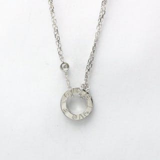 Cartier - 18 kt. White gold - Necklace with pendant Diamond