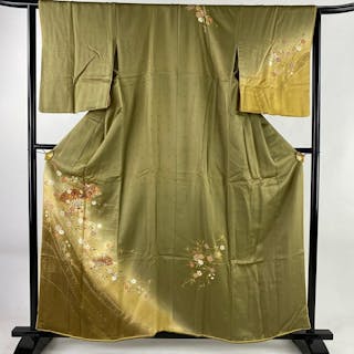Kimono - Guld, Silke