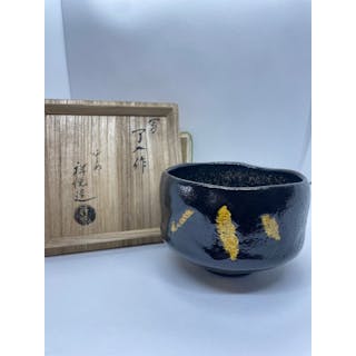 平安祥悦 Heian Shoetsu - Chawan - 楽茶碗 - pottery 陶器