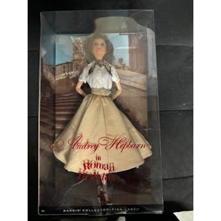 Mattel - Poupée Barbie Audrey Hepburn in "Roman Holiday"