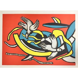 Fernand Léger (1881-1955), d'après - Les oiseaux