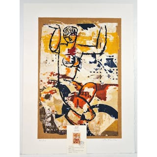 Mimmo Rotella (1918-2006) - Modigliani