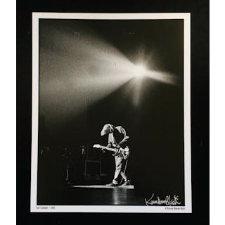 Nirvana, Kurt Cobain - Photo - Signed by Photographer...