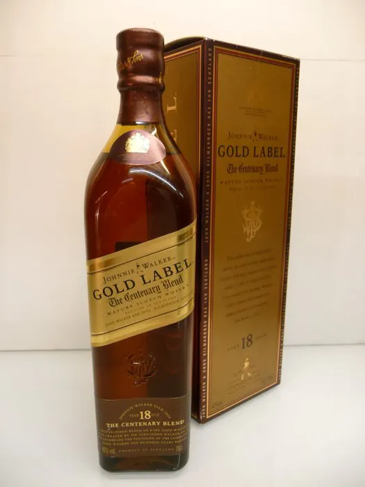 Johnnie Walker 18 years old - Gold Label - The Centenary Blend - b ...