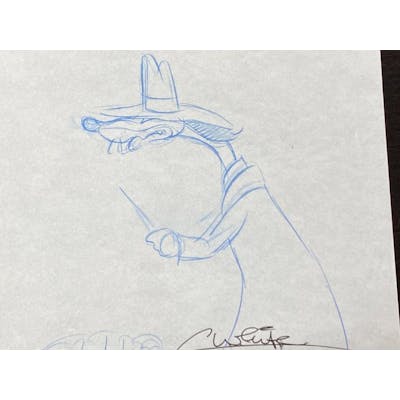 Who Framed Roger Rabbit (1988) - 1 Original animation drawing of Smart ...