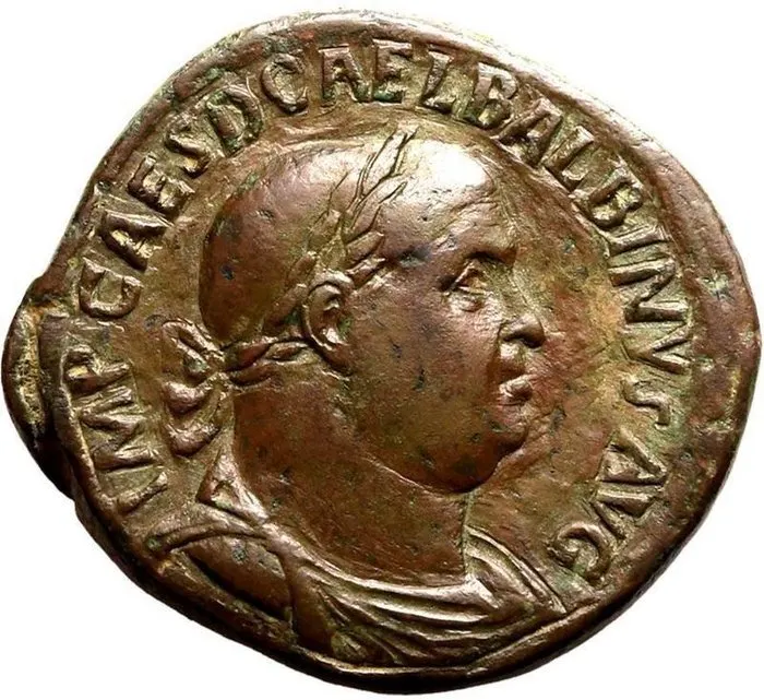 Roman Empire. Balbinus (AD 238). Sestertius | Barnebys