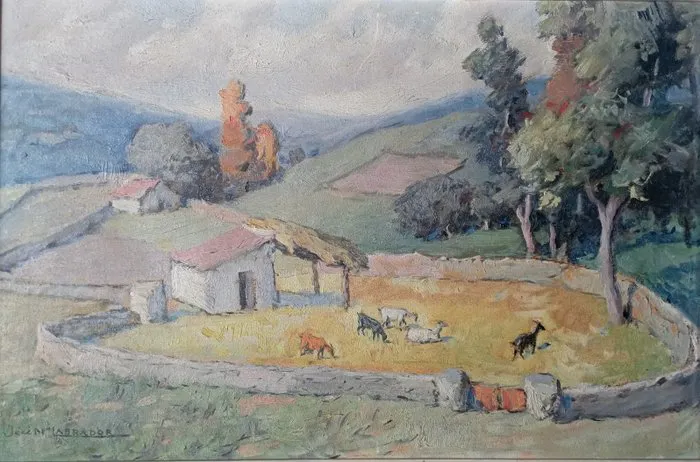 José Maria Labrador y Arjona (1890-1977) - Paisaje de la serranía ...