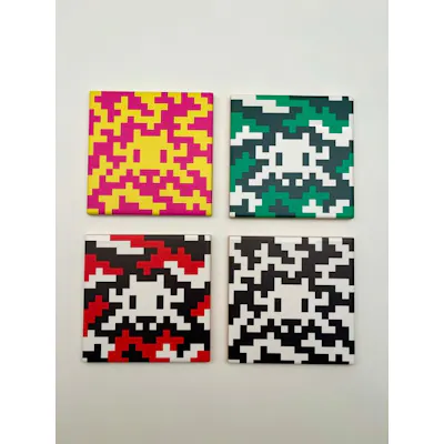 Invader (1969) - Invader Camo space tile space station 2024 full set ...