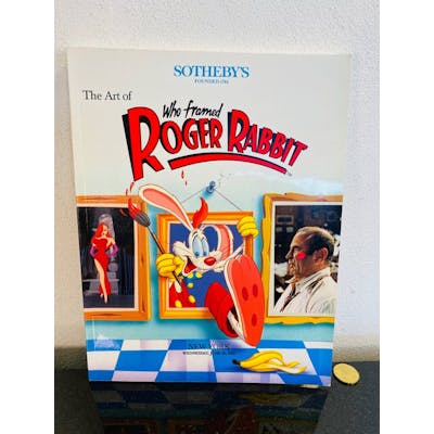 The art of: Who framed Roger Rabbit Art book auction - 1989 | Barnebys