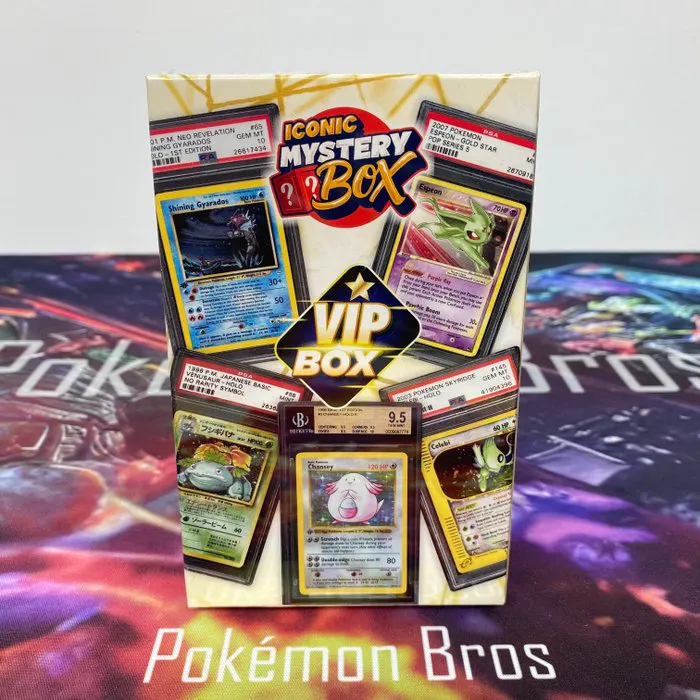 Iconic Mystery BOX - VIP - Limited to 500 boxes Pokémon Mystery box ...