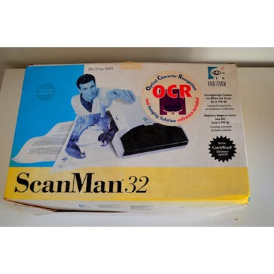 Logitech ScanMan 32 - portable scanner for DOS - Computer - In original ...