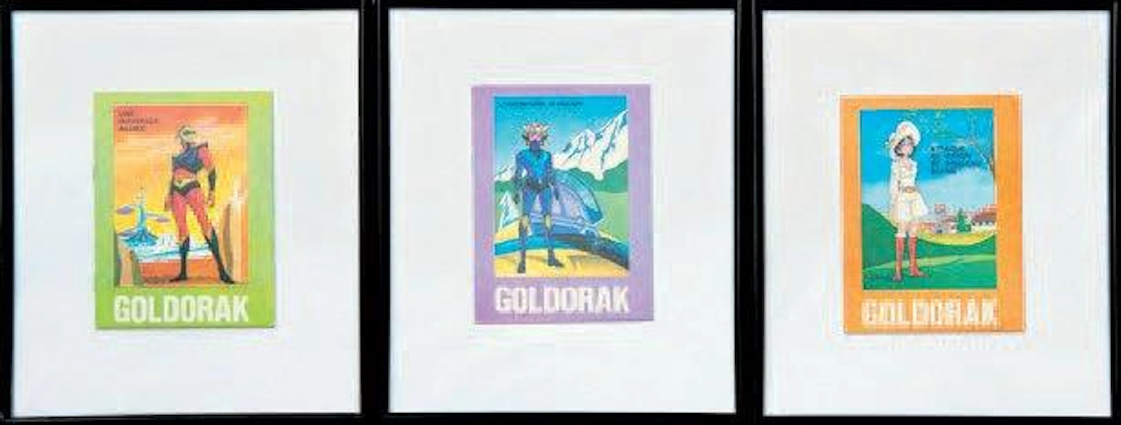 Goldorak Lot de 3 Mini BD