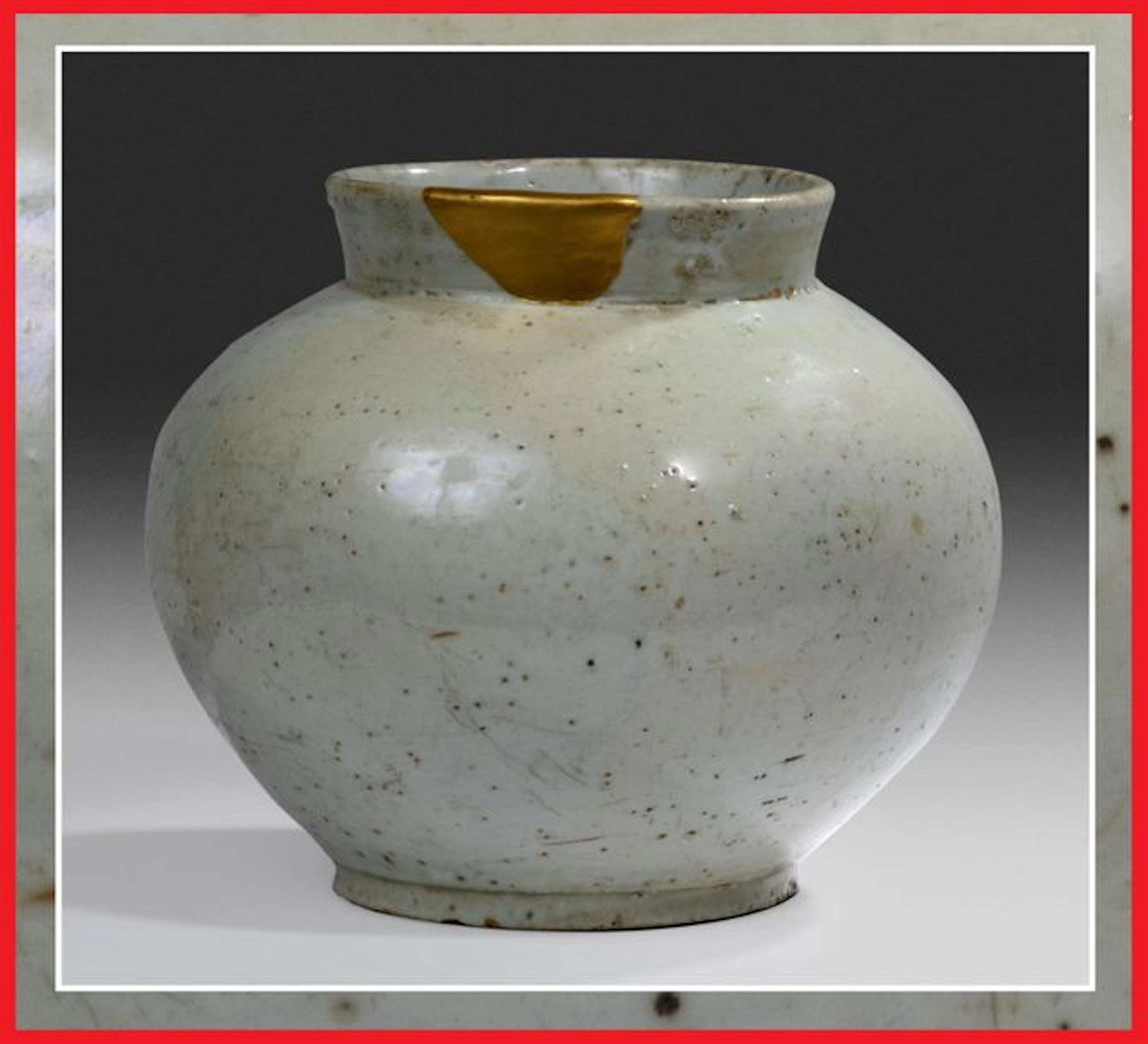 VASE BOULE EN GRES PORCELAINEUX A COUVERTE…