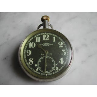 WW1 military issue Royal Flying Corps cockpit watch, by Electa, circa 1914