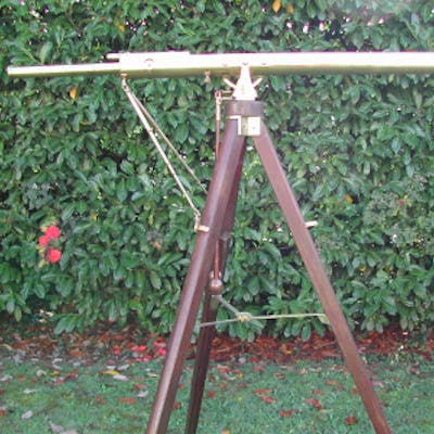Dolland of London large Astrological cased telescope and stand late