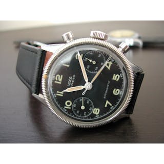 Vixa Type 20 French Air Force pilots chronograph, dated 1954