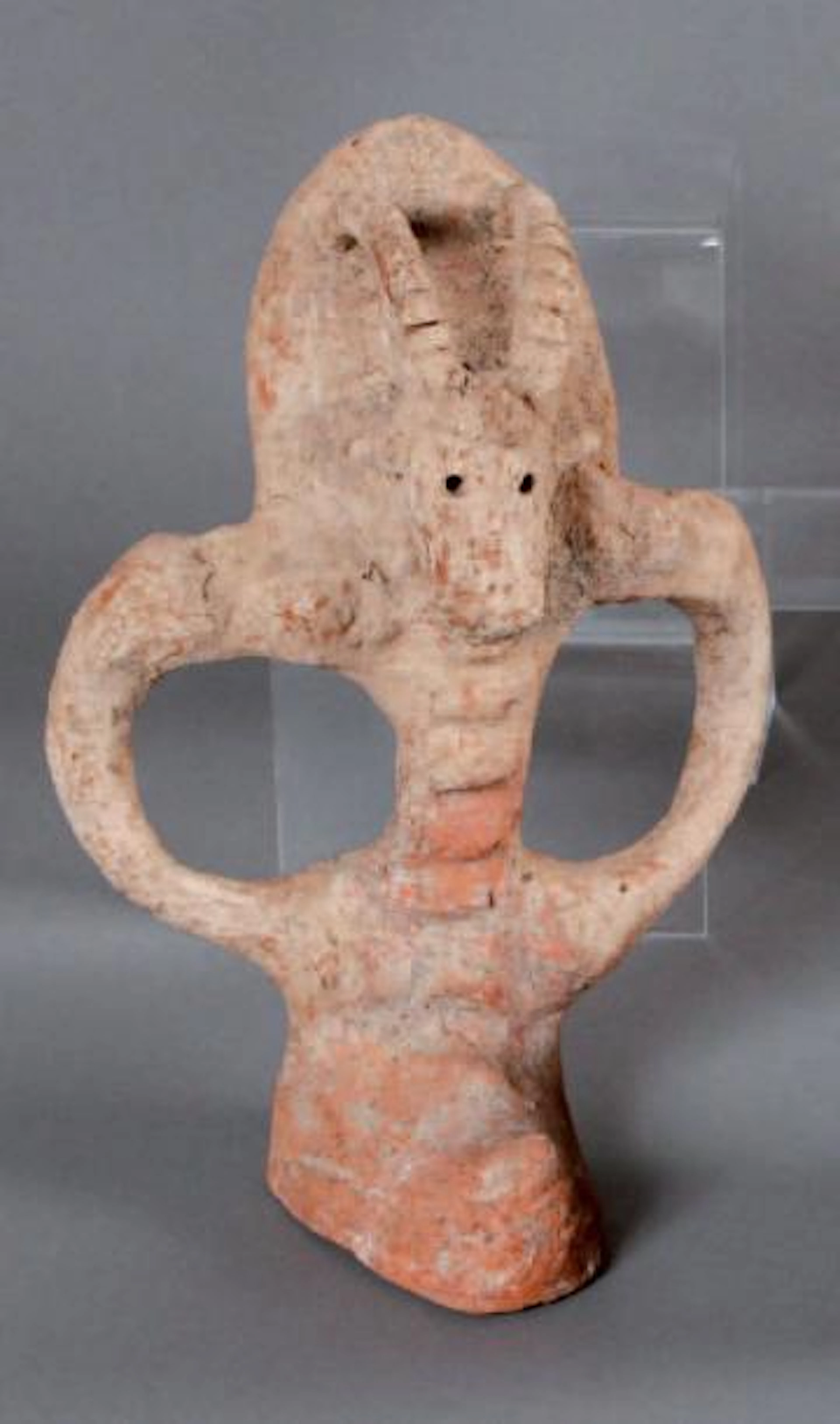 Etrange SCULPTURE anthropomorphe figurant une