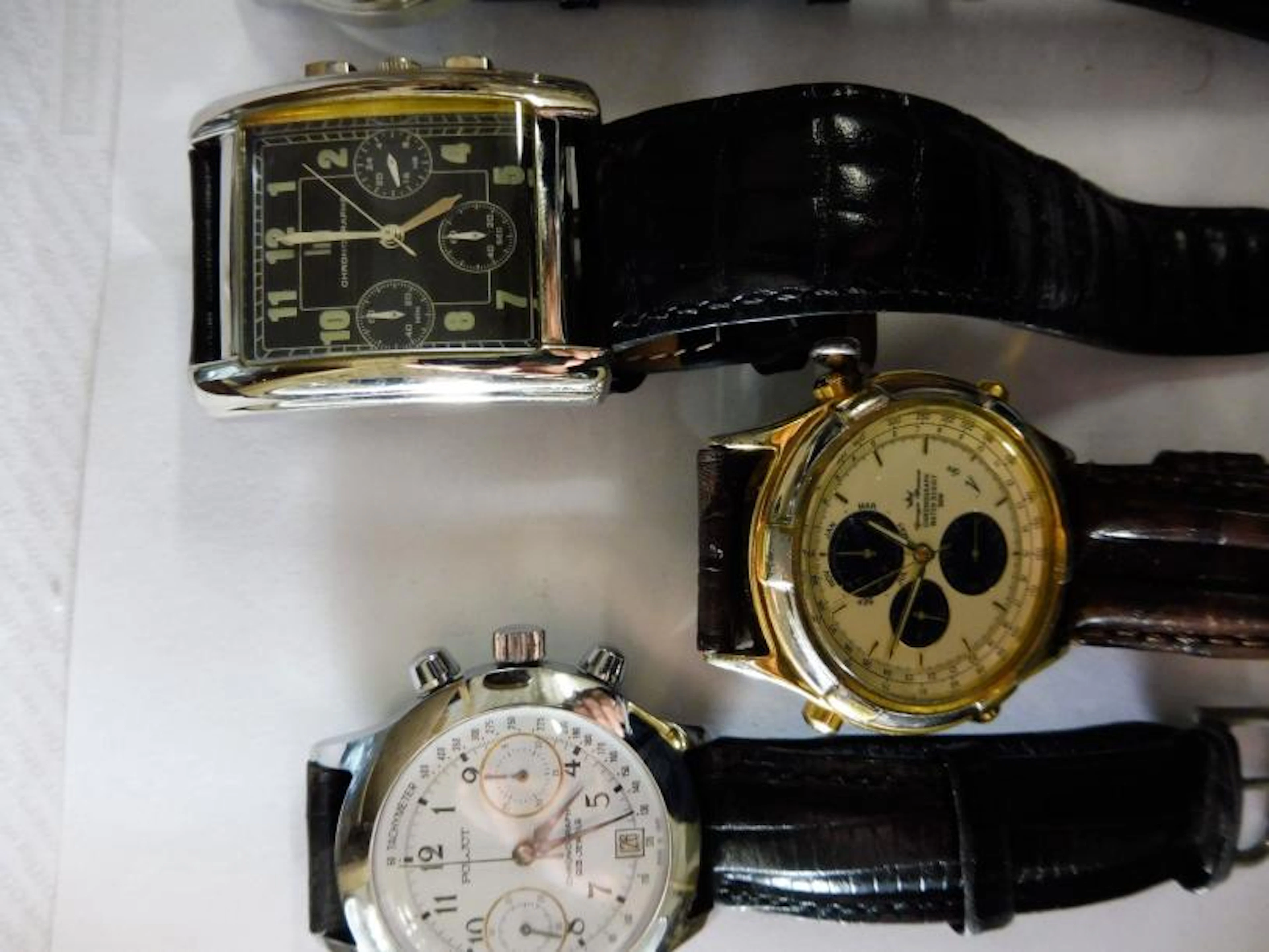 6 MONTRE BRACELET D’HOMME Dont 3 montres…