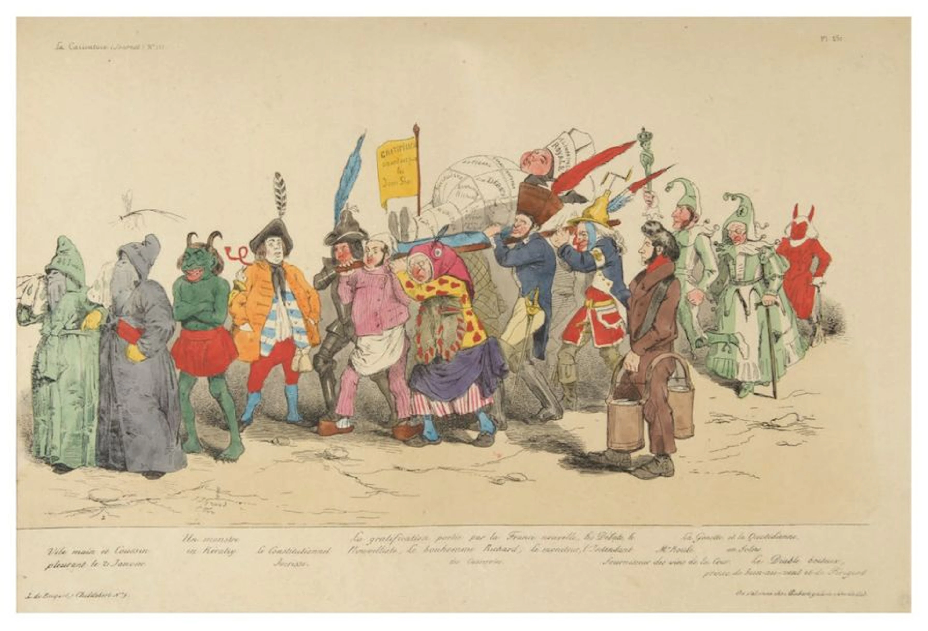 LA CARICATURE. Journal fondé et dirigé par…