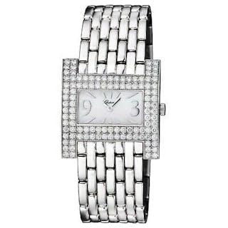 Chopard Haute Horlogerie White Gold Diamond Bezel Ladies Bracelet Watch New