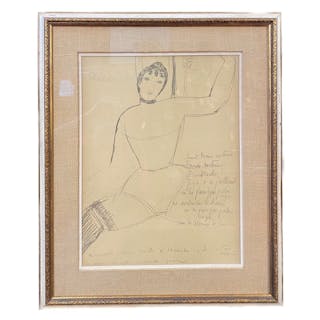 AMEDEO MODIGLIANI (1884-1920) LIMITED EDITION LITHOGRAPH TITLED THE