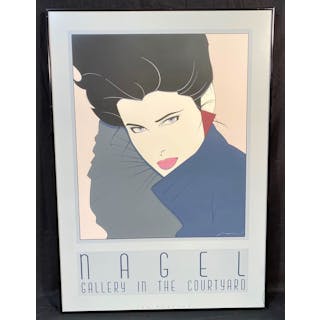 PATRICK NAGEL (1945-1984) GALLERY IN THE COURTYARD, MIRAGE EDITION