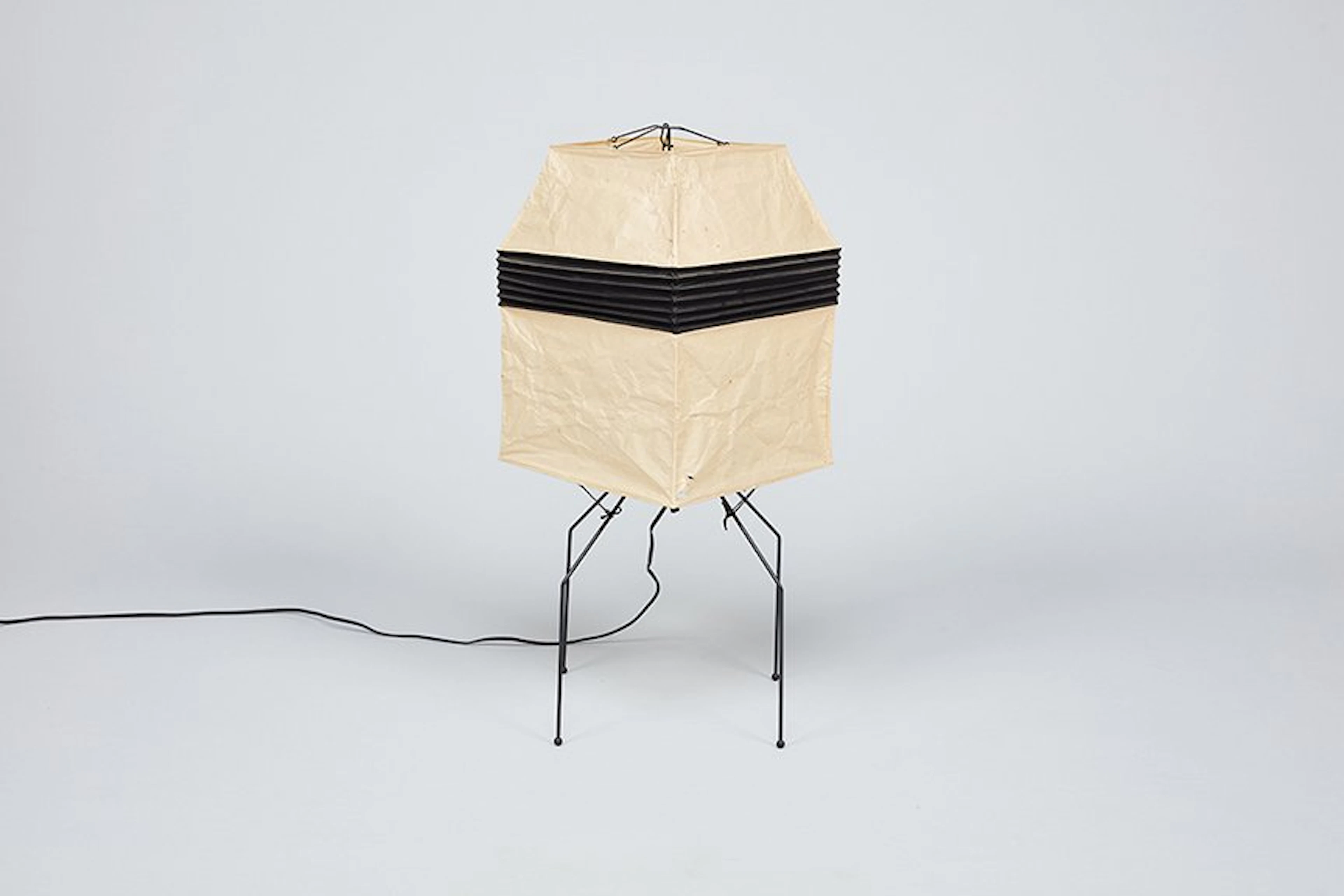 Akari table light sculpture, model no. UF1-H, 1990s