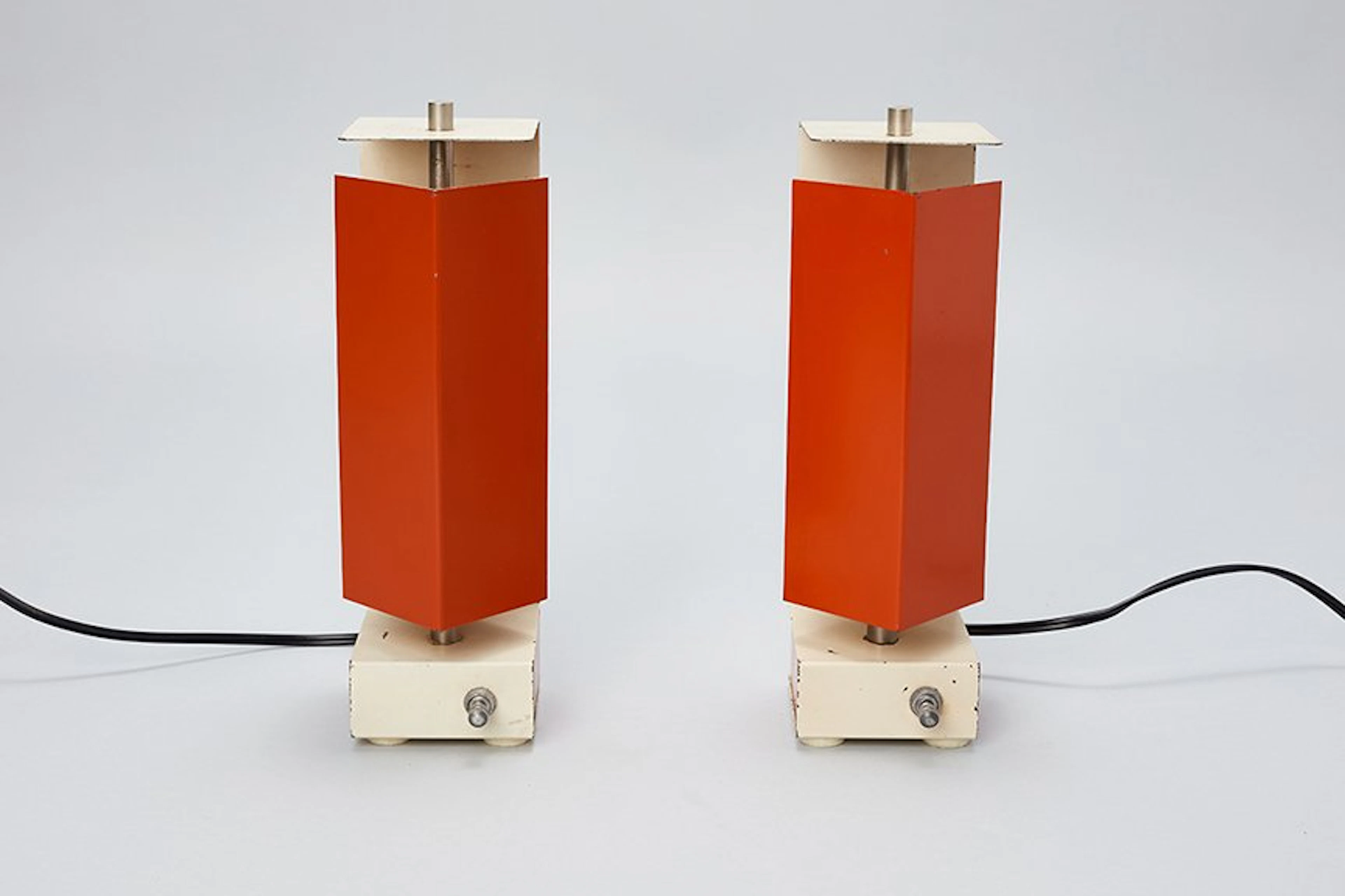 Pair of table lamps, 1960s