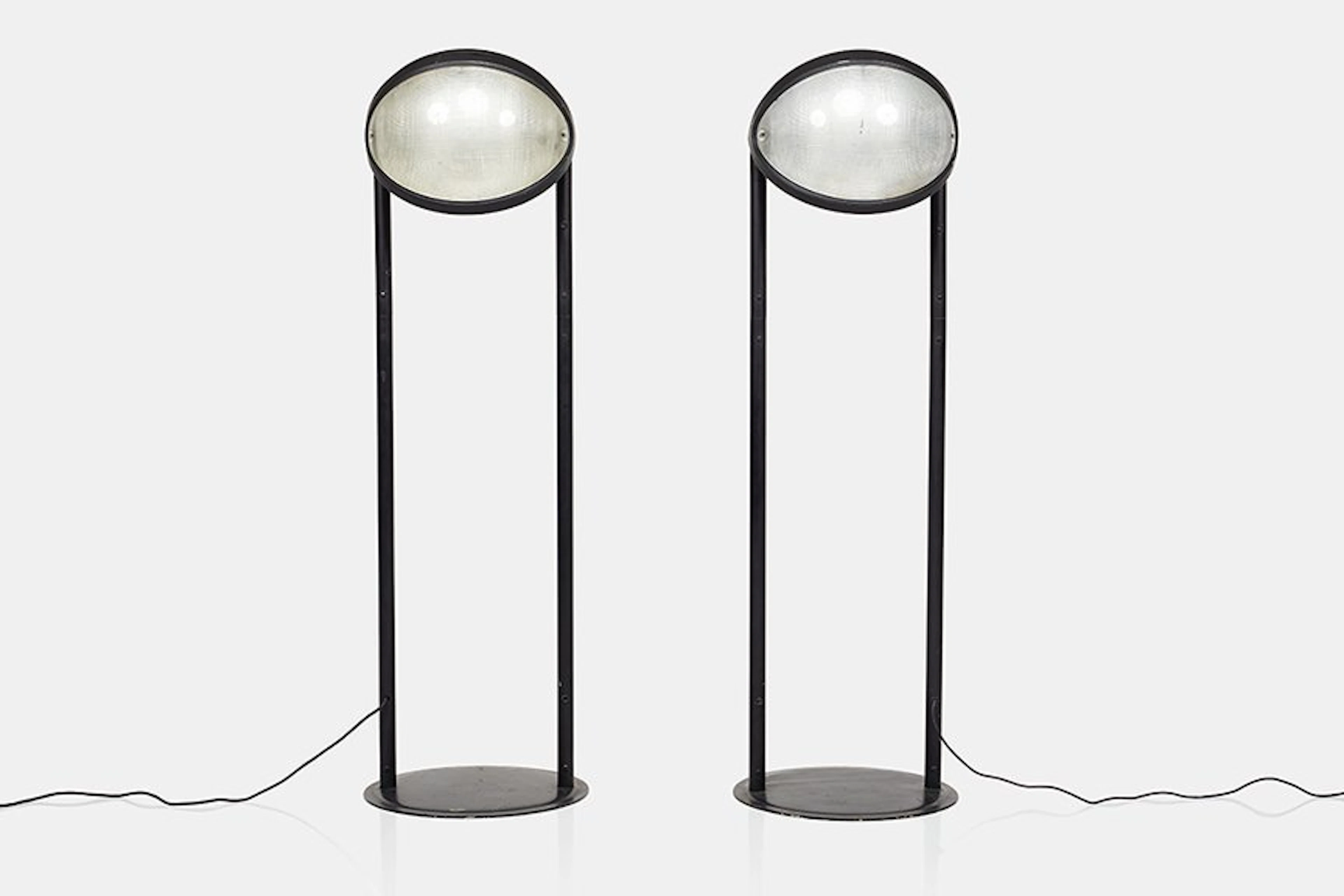 Pair of 'Totum' floor lamps, ca. 1976