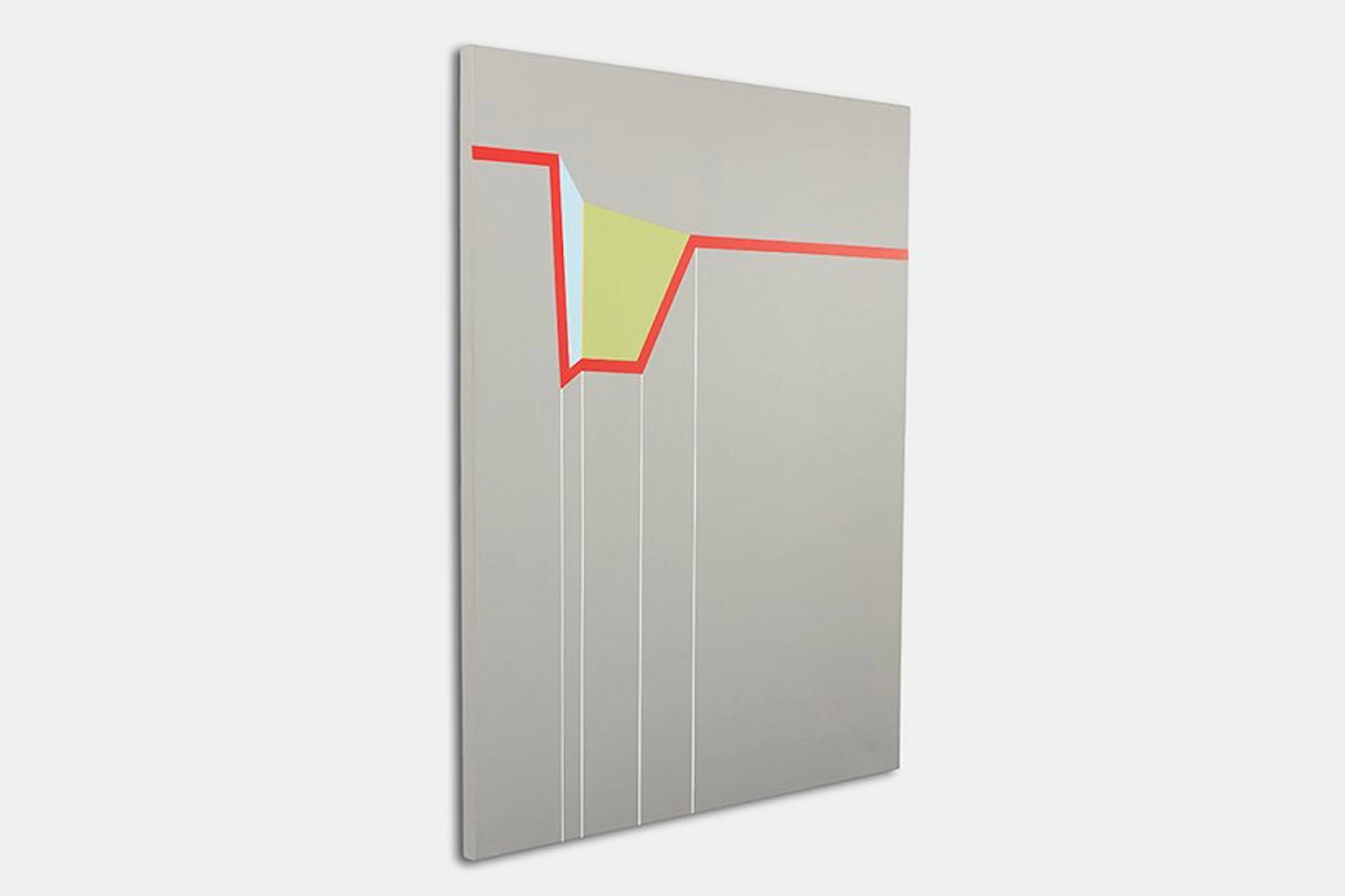 Abstract hard edge painting, 2011