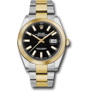 Rolex 18K YG and Stainless Steel Model 126303BKIO