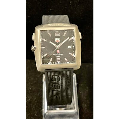 Tag Heuer Professional Golf Ltd Ed Titanium/SS Men's Wrist Watch -