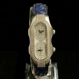 Philip Stein SS w/ Approx. 240 diamond Beautiful Ladies Watch - $10K