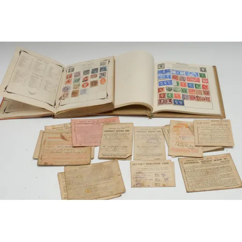 A bundle of World War One Ministry of Food ration cards and ... | Barnebys