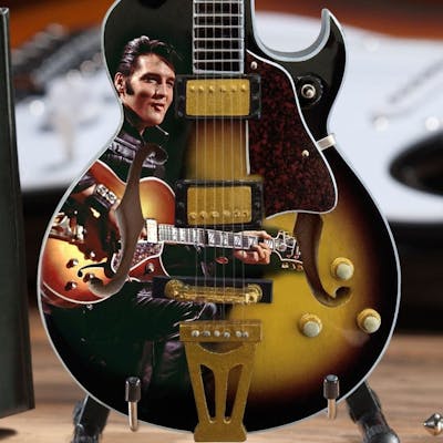 Elvis Presley™ '68 Special Hollow Body Mini Guitar Replica